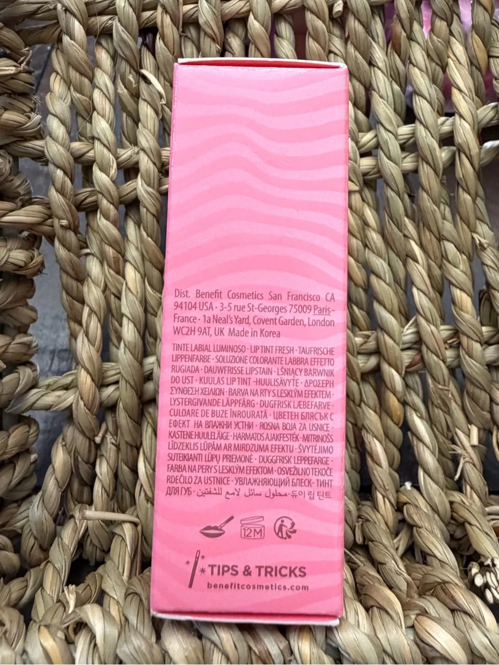 Benefit cosmetics splashtint